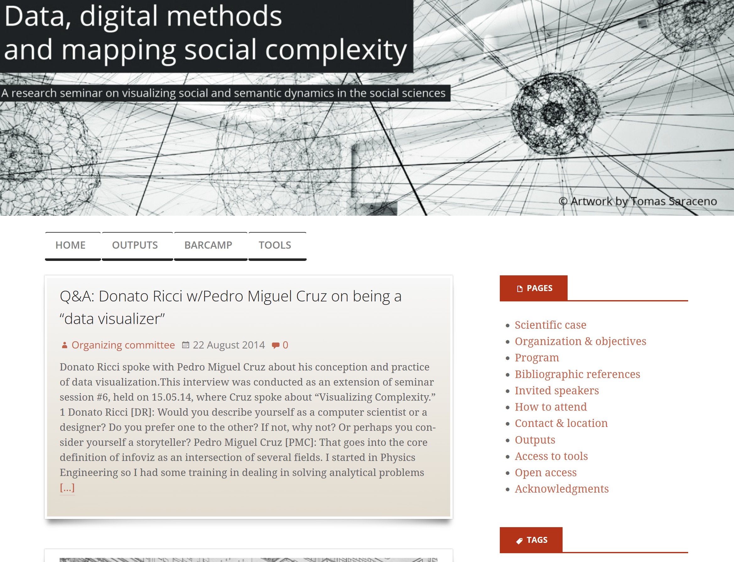 Digital methods seminar screenshot